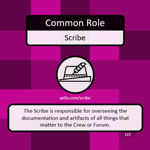 Common Role - Scribe