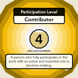 Participation Level - Contributor