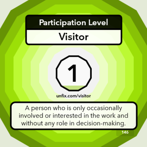 Participation Level - Visitor