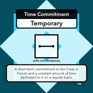 Time Commitment - Temporary